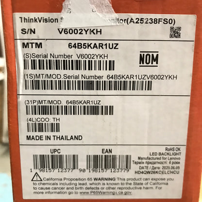 Lenovo ThinkVision S24-4e 23.8 inch Monitor