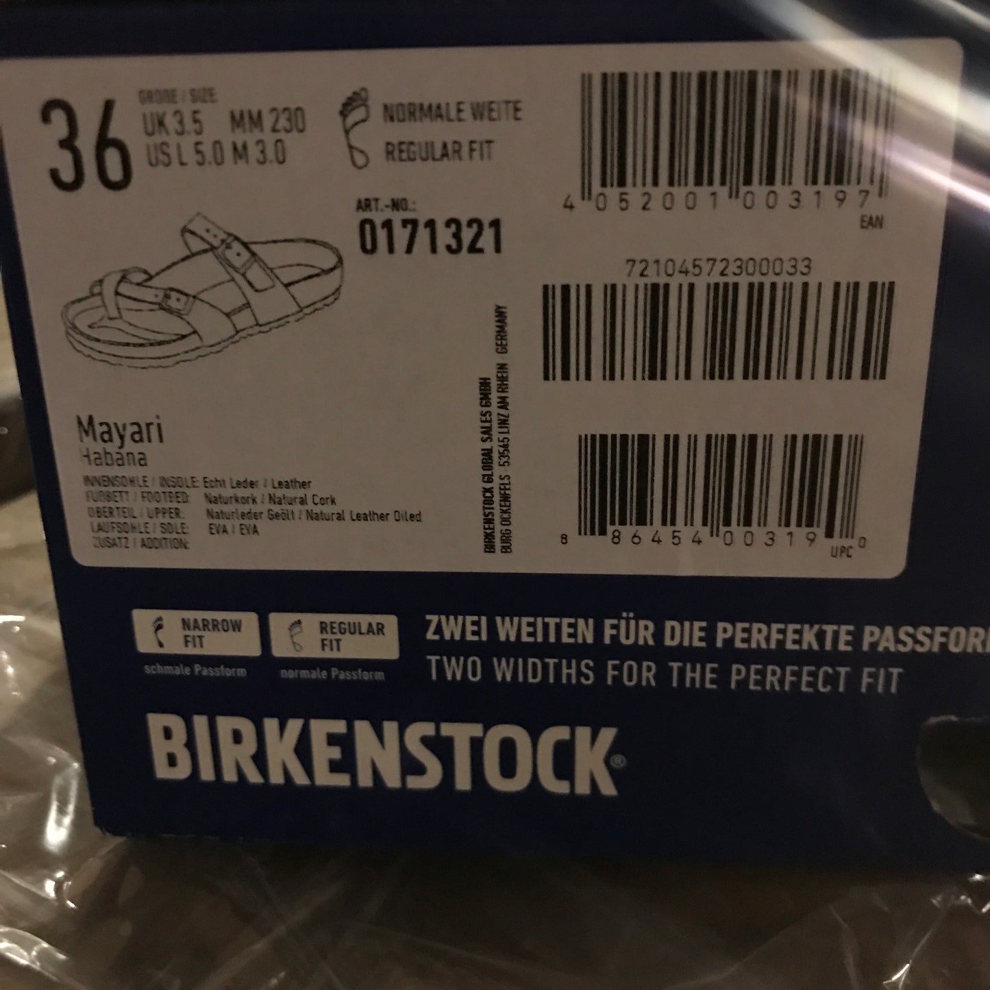 Birkenstock Mayari Oiled Leather - Habana