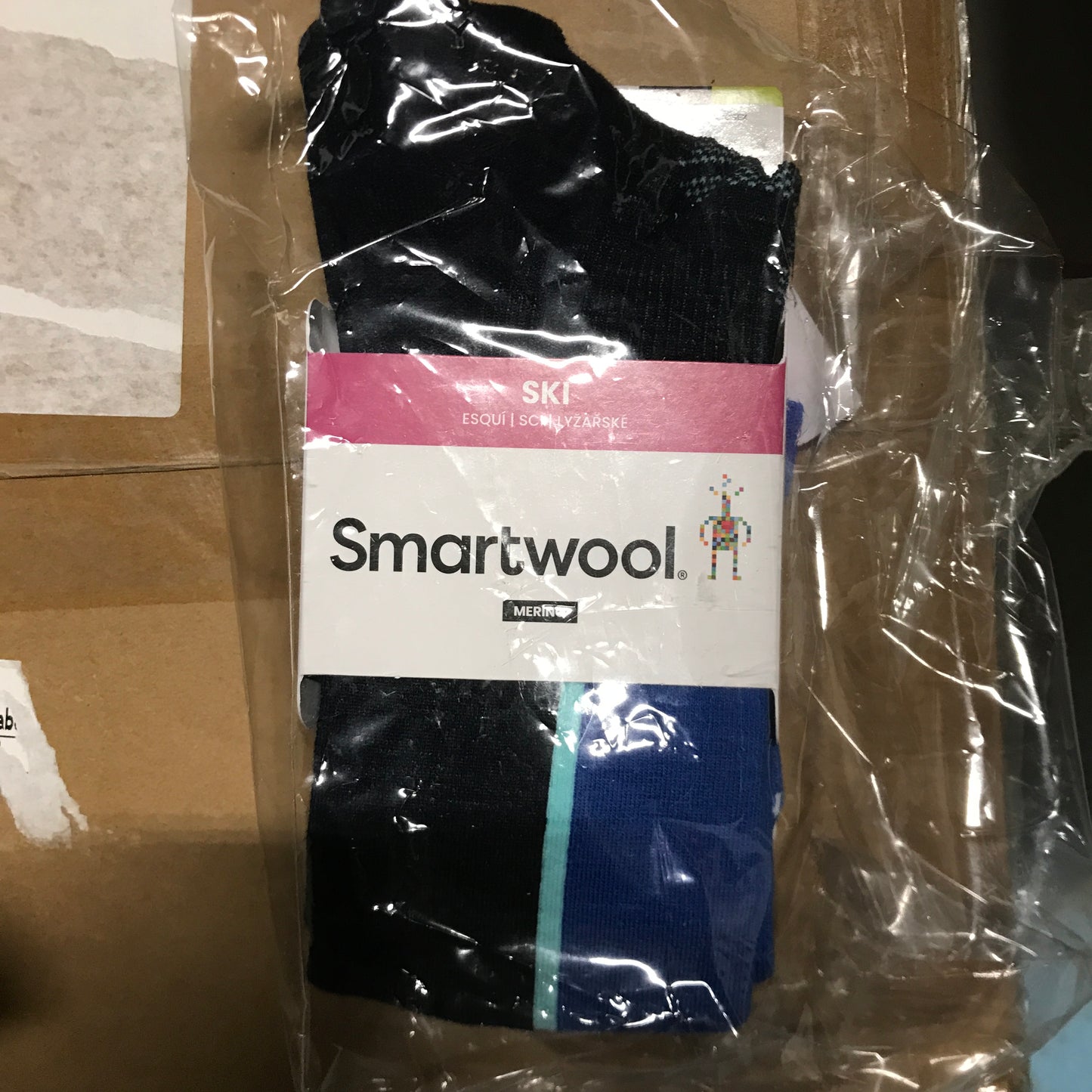Smartwool Ski Over The Calf Socks - Laguna Blue