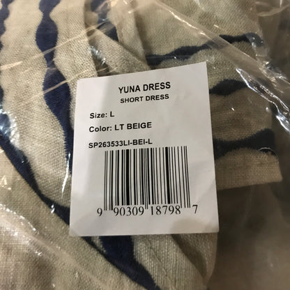 Melissa Nepton Yuna Dress- Light Beige