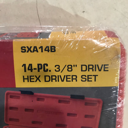 Mac Tools 14-Pc 3/8" Drive Hex Driver Set