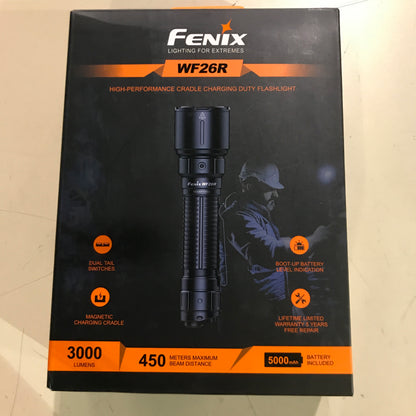 Fenix WF26R Rechargeable Flashlight with Charging Dock