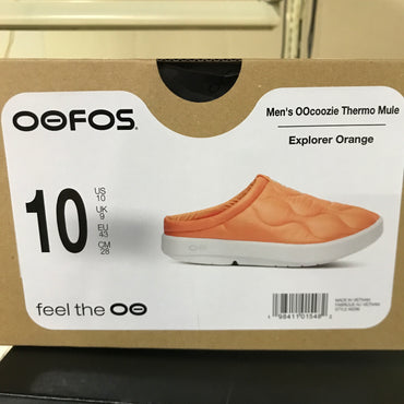 OOFOS Men's OOcoozie Thermo Mule - Explorer Orange