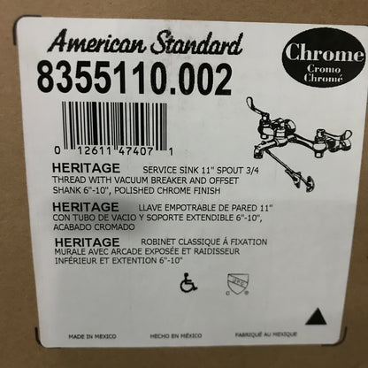 American Standard Service Sink Faucet - Polished Chrome