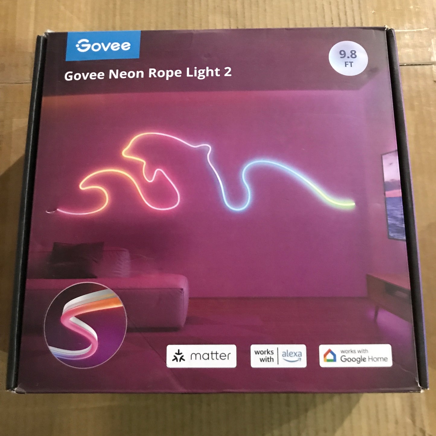 Govee Neon Rope Light 2 - 9.8ft