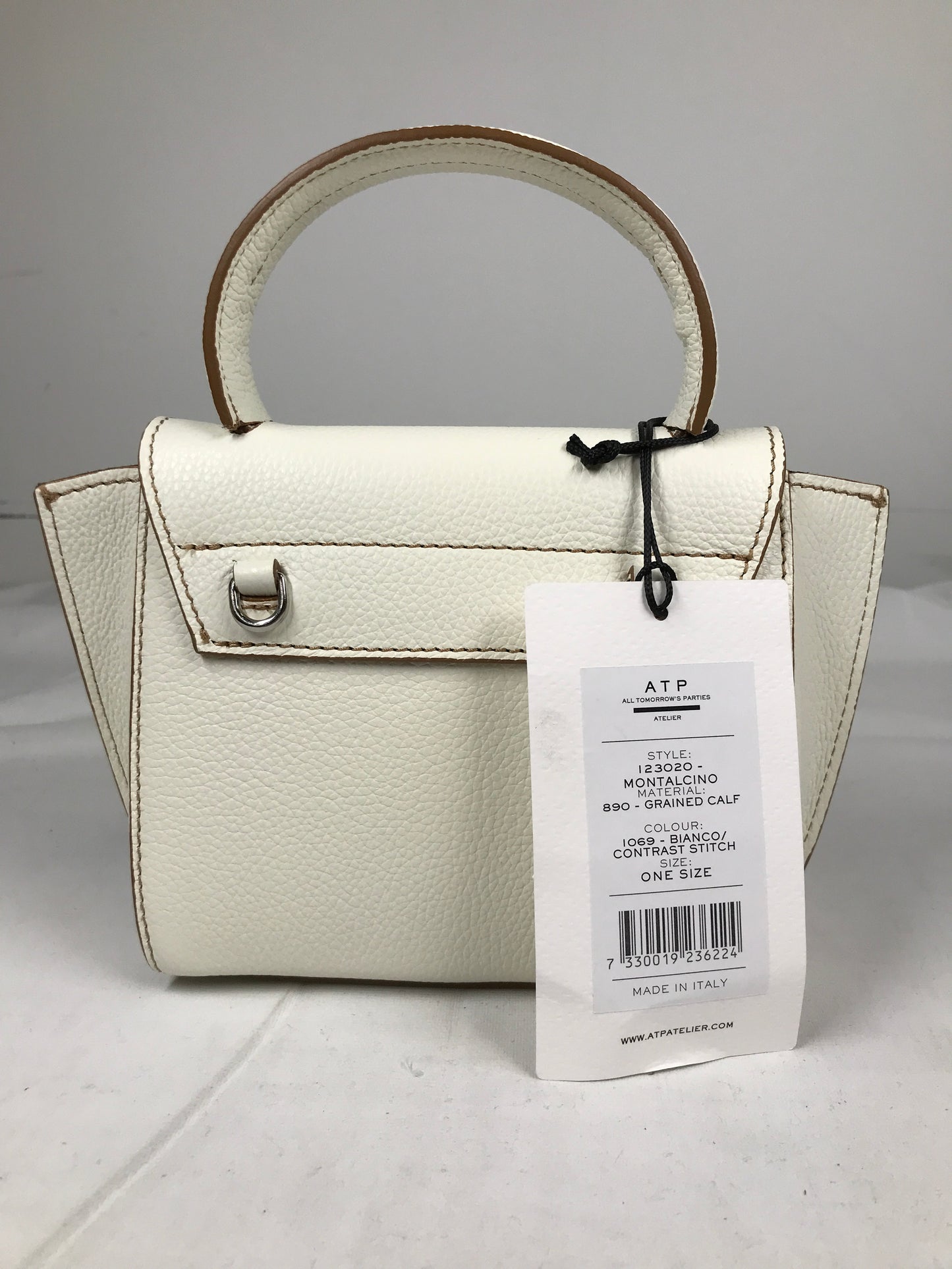 ATP Atelier Montalcino Grained Calf Leather Mini Handbag