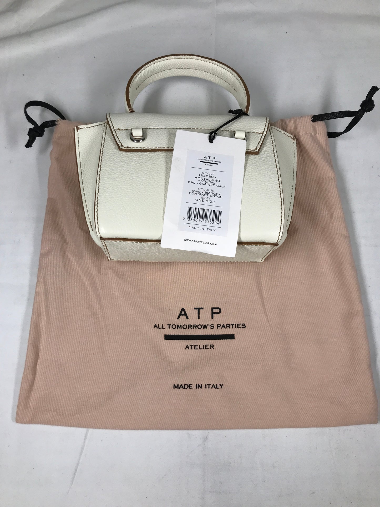 ATP Atelier Montalcino Grained Calf Leather Mini Handbag