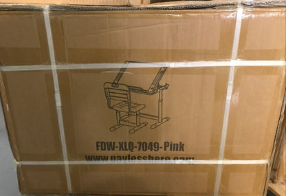 FDW Adjustable Children's Desk Chair Set - Pick Up Only