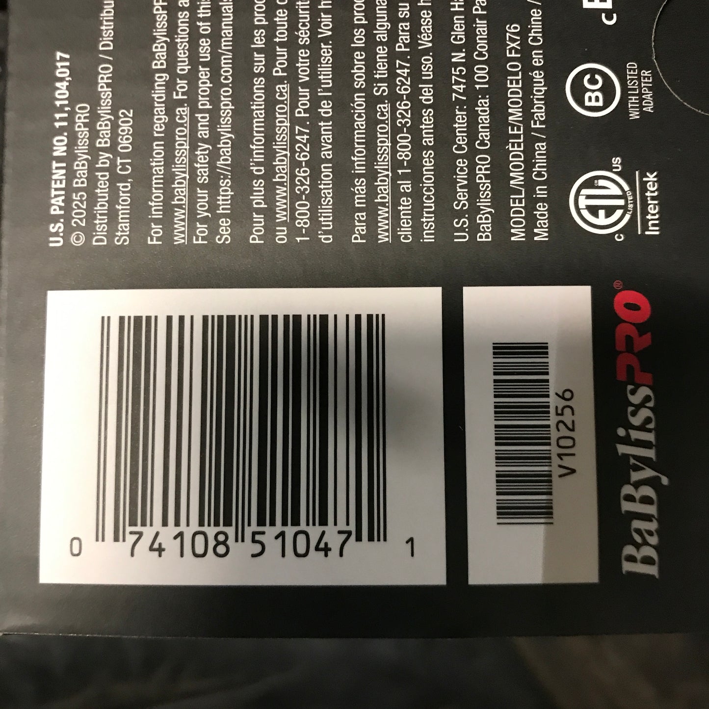 BaBylissPRO COREFX Professional-Performance Trimmer