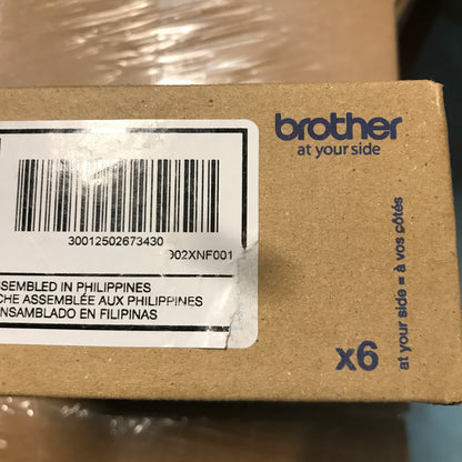 Brother P-touch PT-N10 Personal Handheld Label Maker & 6-Pack Non-Laminated Label Tapes