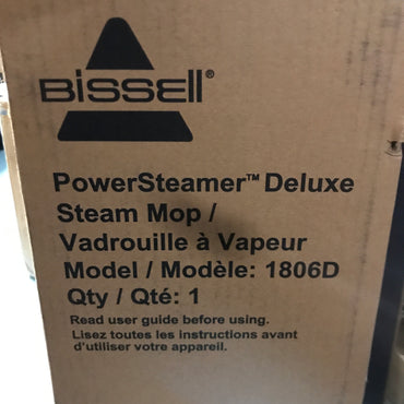 Bissell PowerSteamer Deluxe Scrubbing & Sanitizing Steam Mop