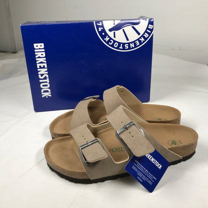 Birkenstock Arizona Vegan Synthetics - Desert Dust Gray Taupe
