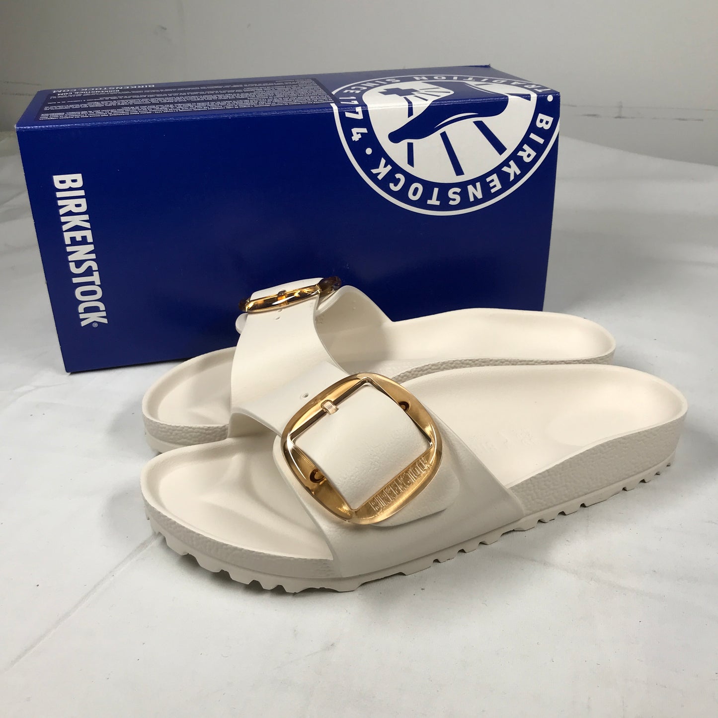 Birkenstock Madrid Big Buckle EVA - Eggshell