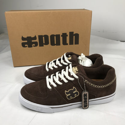 IPath Reed Low Skate Shoes - Brown Suede