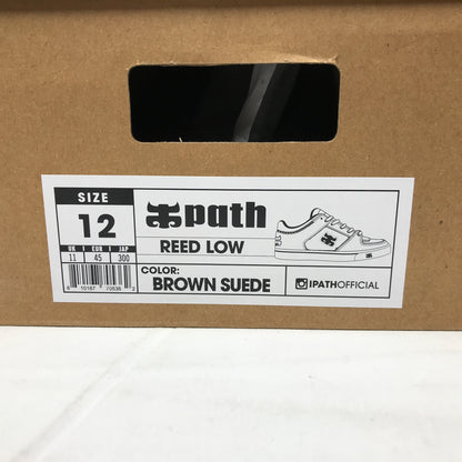 IPath Reed Low Skate Shoes - Brown Suede