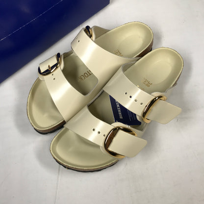 Birkenstock Women's Arizona Big Buckle Natural Leather Patent