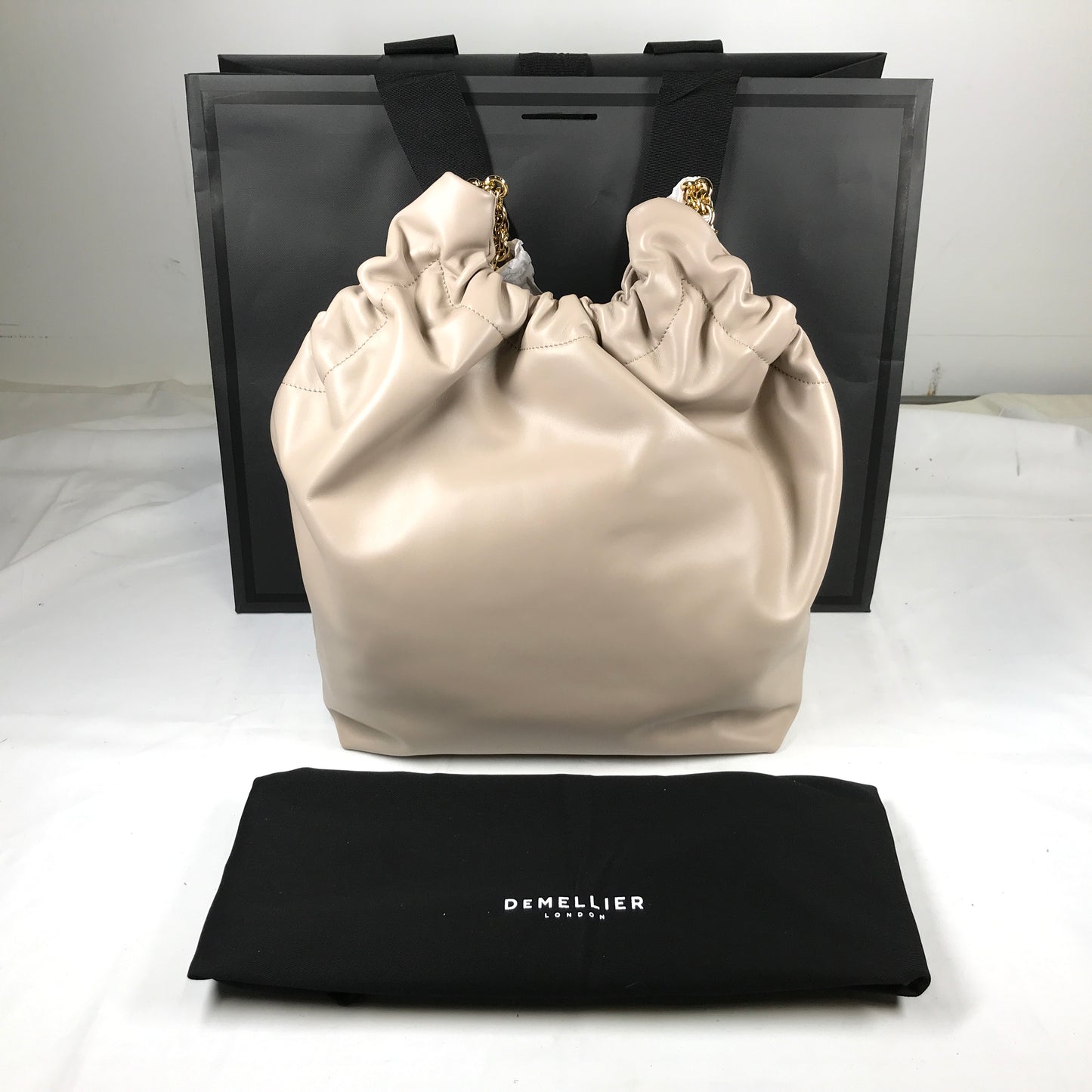 DeMellier London The Miami Bag - Smooth Leather Taupe