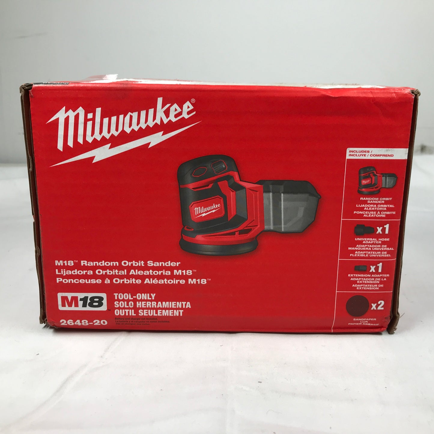 Milwaukee M18 18V Lithium-Ion Cordless 5 in. Random Orbit Sander (Tool Only)