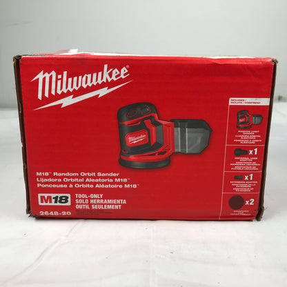 Milwaukee M18 18V Lithium-Ion Cordless 5 in. Random Orbit Sander (Tool Only)
