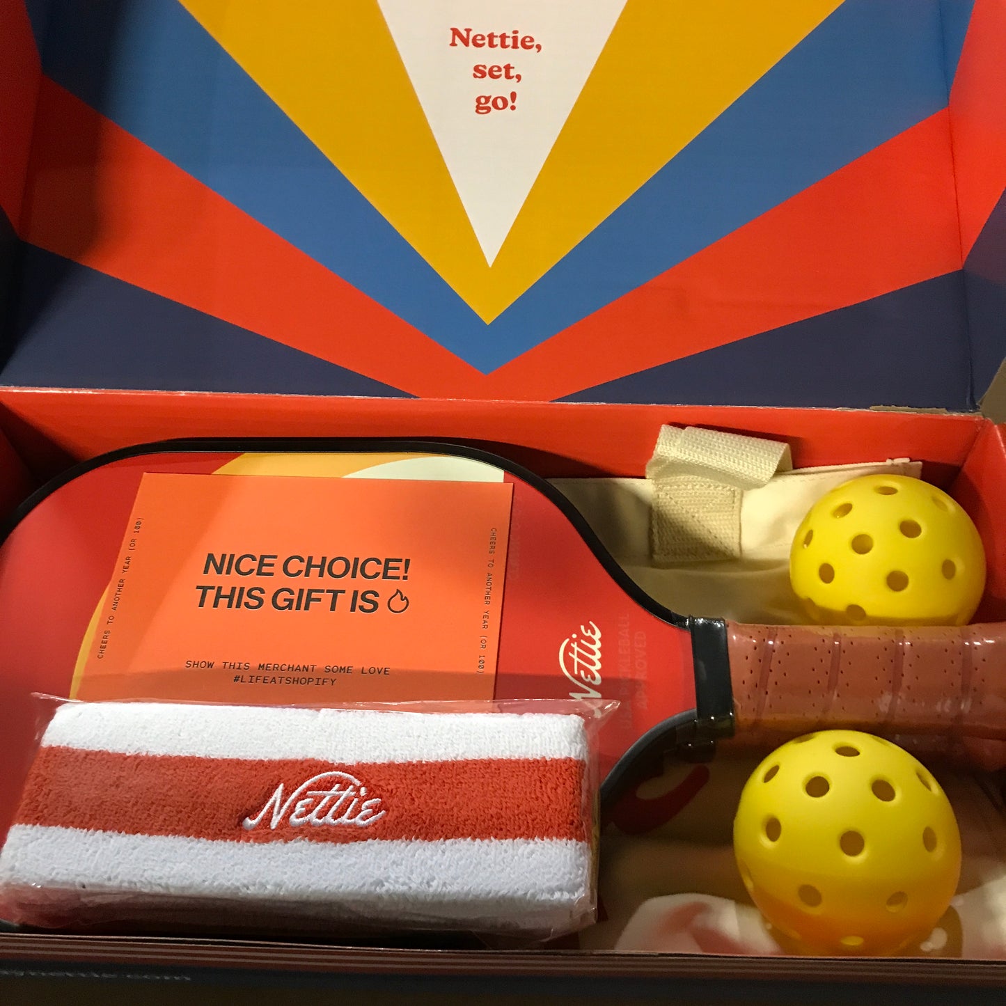 Nettie Recreation Pickleball Set 2-Pack - Ash / Pen