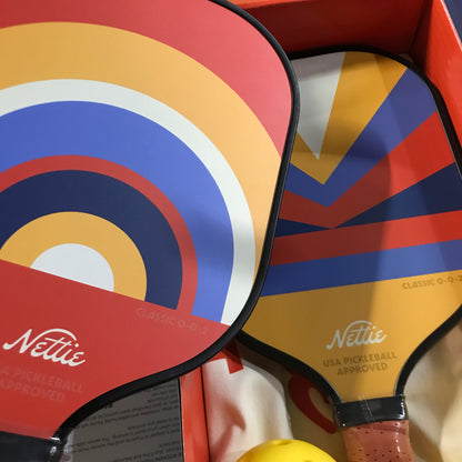 Nettie Recreation Pickleball Set 2-Pack - Ash / Pen