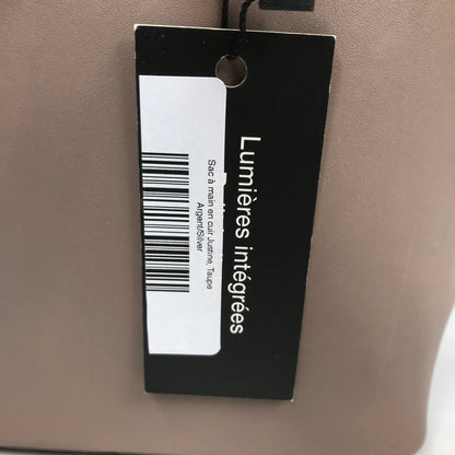 Annick Levesque Justine Leather Handbag - Taupe
