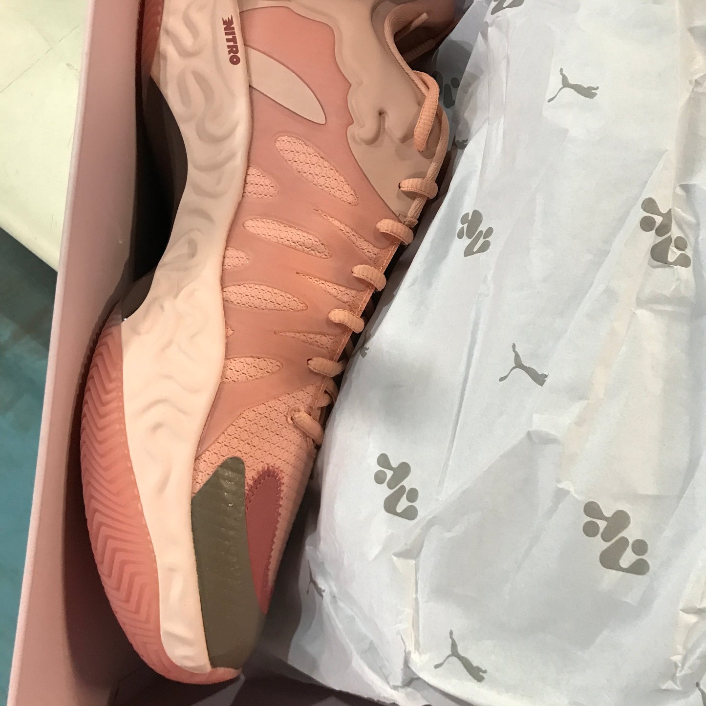 Puma Hali 1 Basketball Shoes - Poppy Pink-Rose Dust