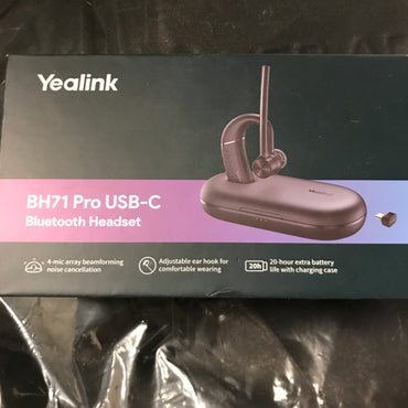 Yealink Bluetooth Headset with USB Dongle BH71 Pro