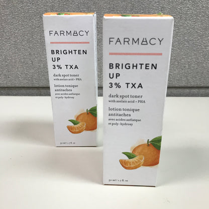 Farmacy Mini Brighten Up 3% TXA Dark Spot Toner with Azelaic Acid 50mL - 2 Pack