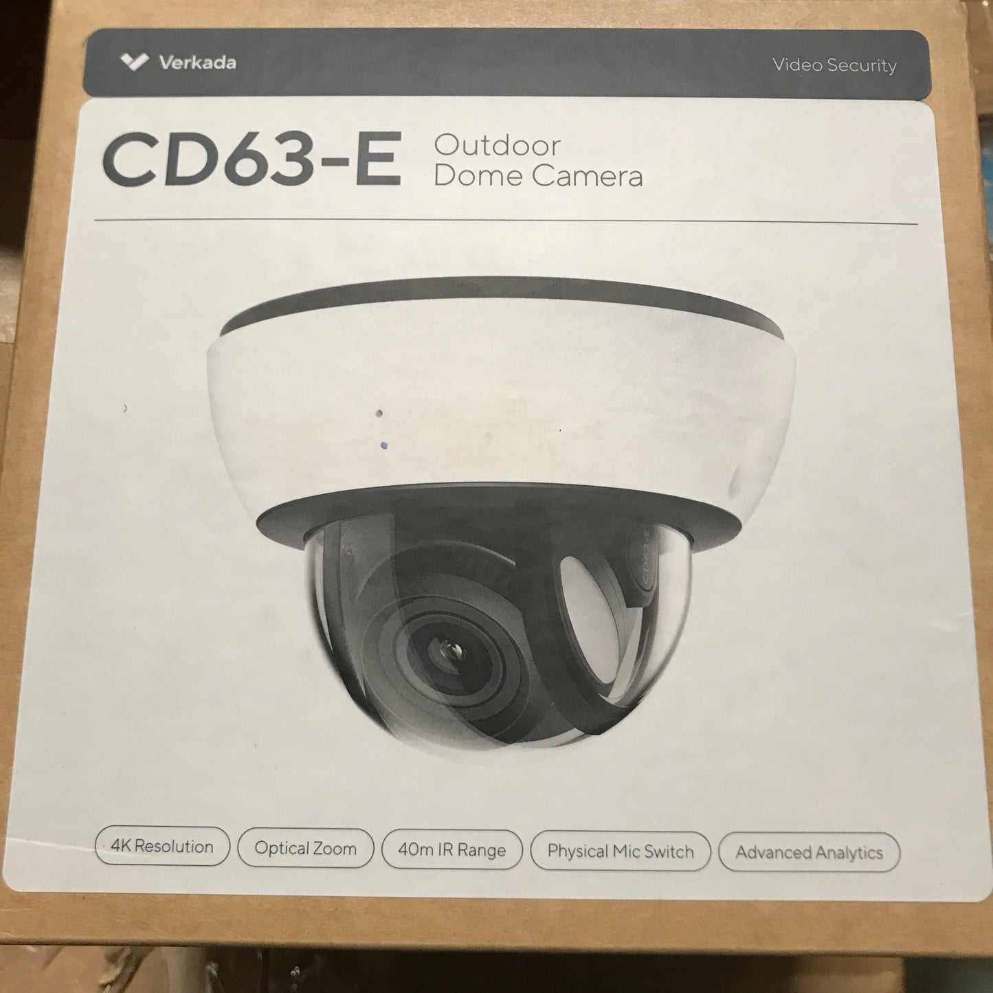 Verkada CD63-E Network Surveillance Outdoor Dome Camera