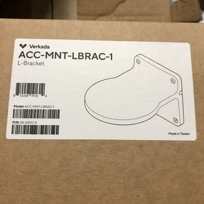 Verkada ACC-MNT-LBRAC-1 Camera L Shape Bracket