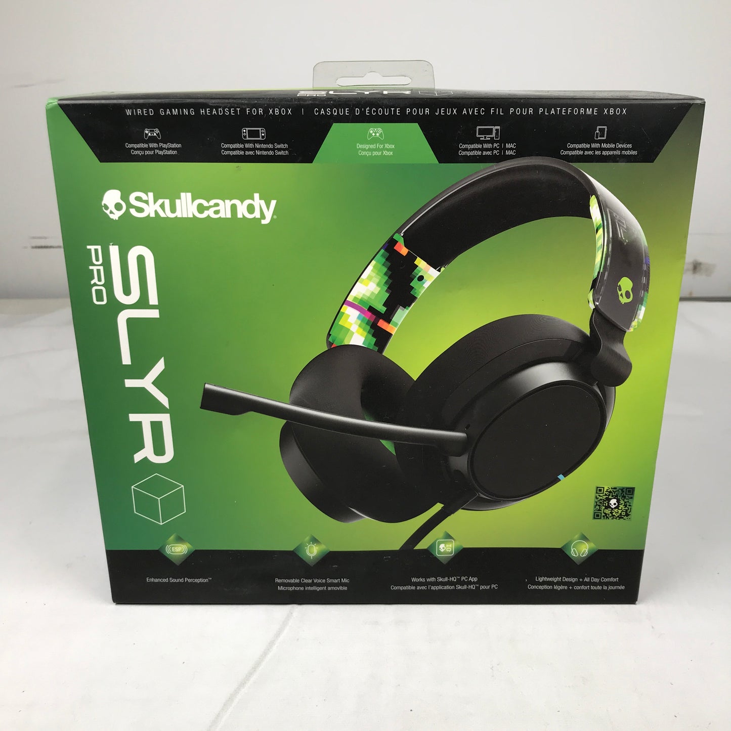 Skullcandy SLYR PRO Multi-Platform Wired Gaming Headset - Green DigiHype