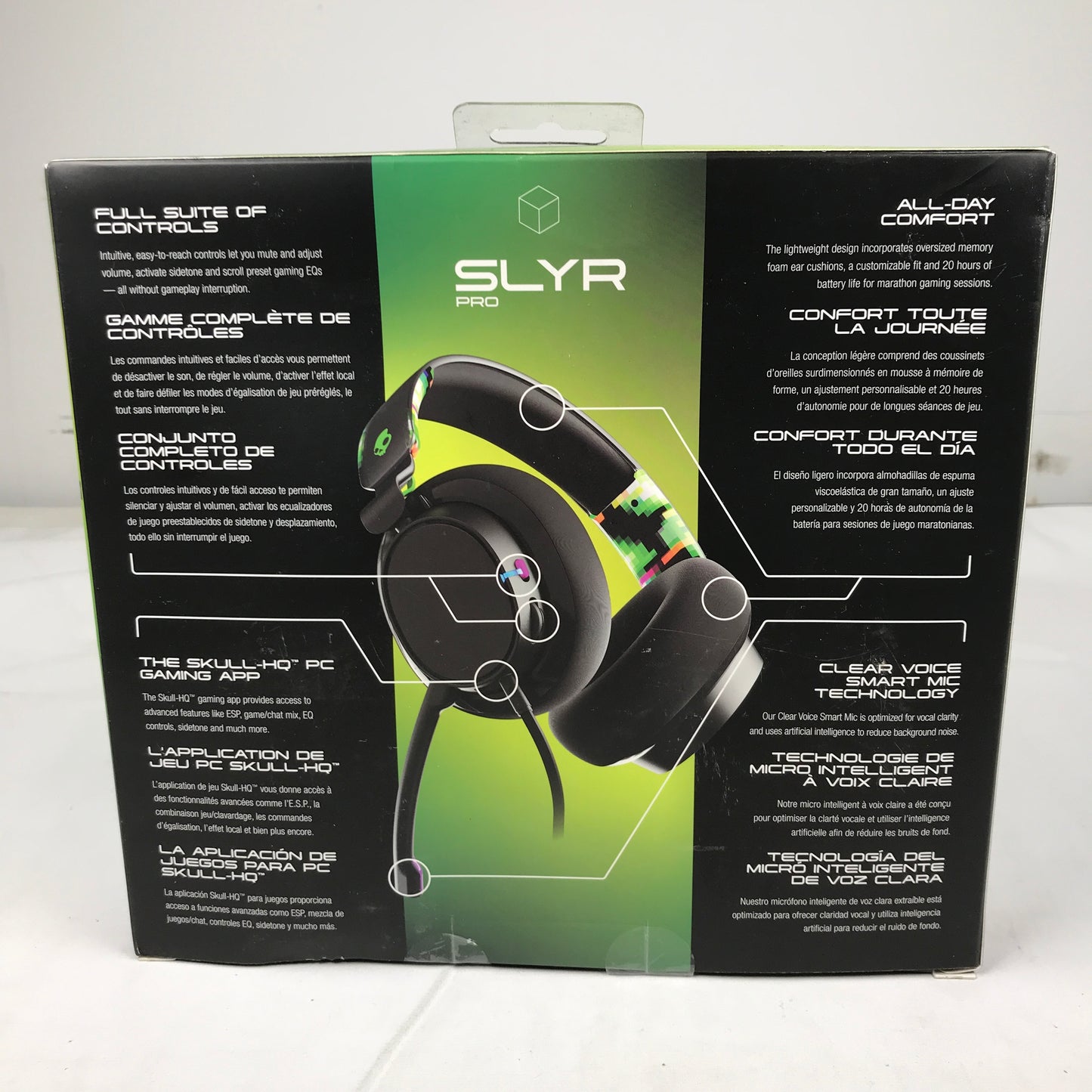 Skullcandy SLYR PRO Multi-Platform Wired Gaming Headset - Green DigiHype
