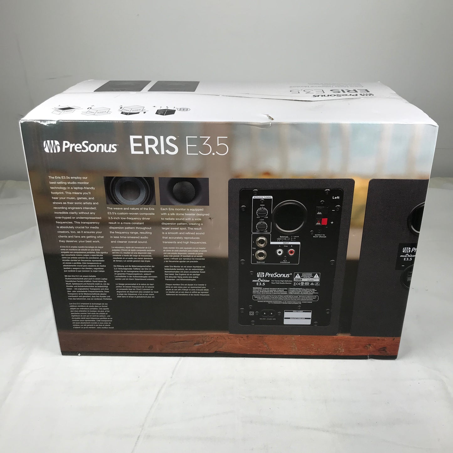 PreSonus ERIS E3.5 Studio Monitors (Pair)