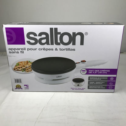 Salton Cordless Crepe & Tortilla Maker