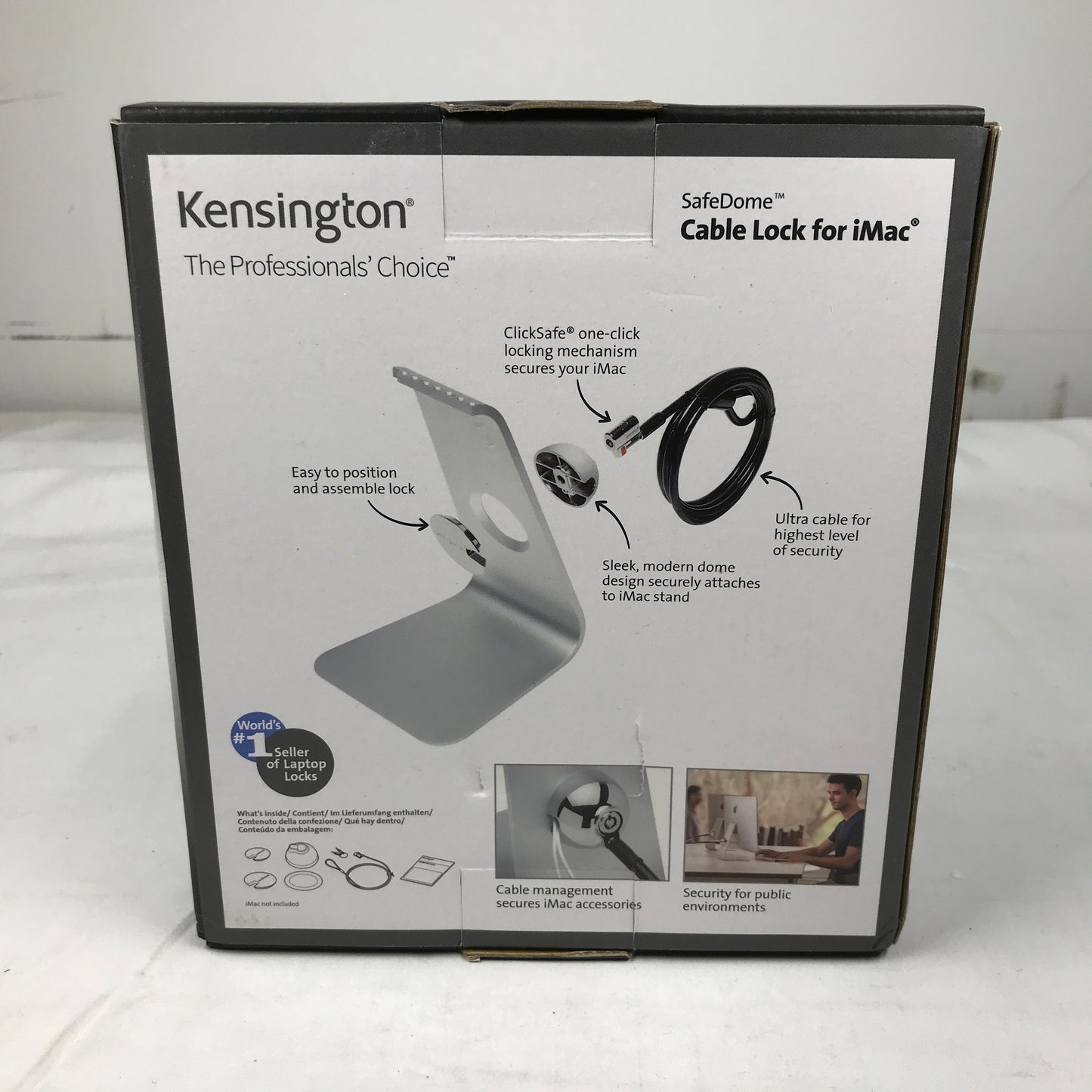 Kensington K64962USA SafeDome Secure iMac Lock