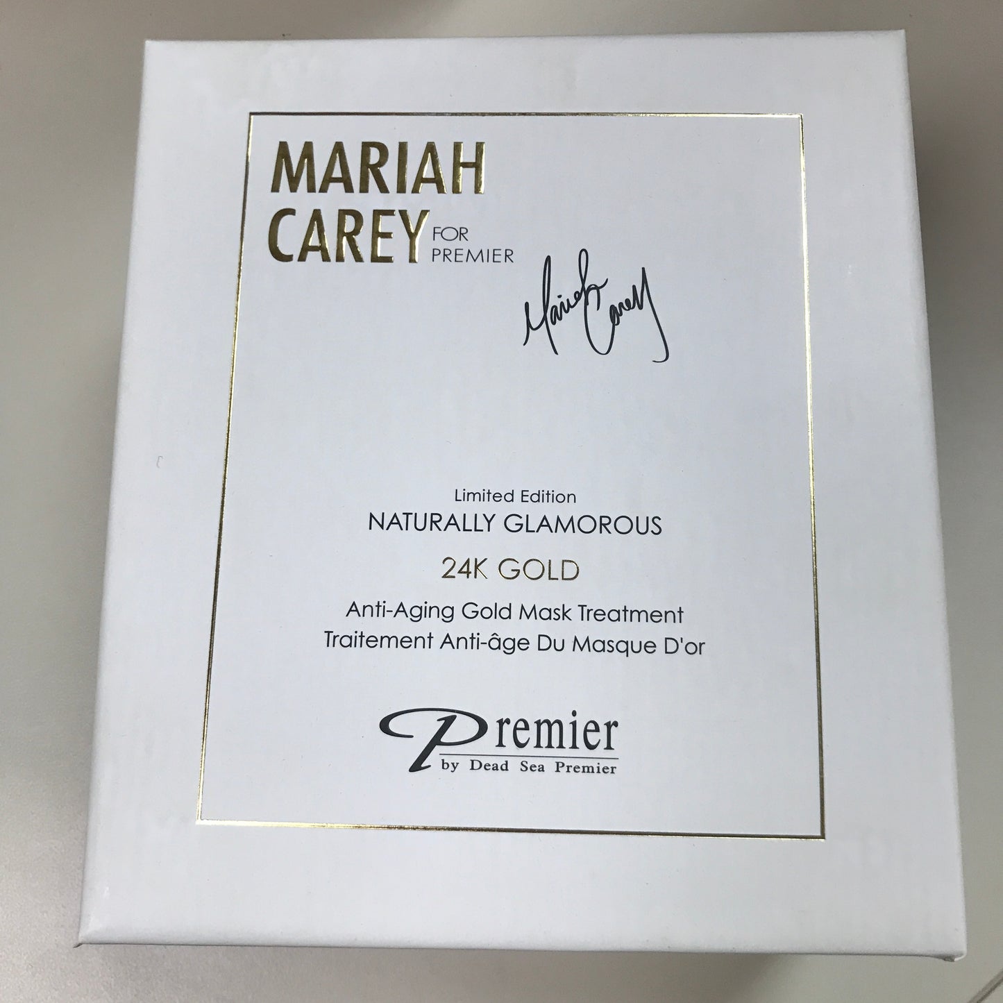 Premier Dead Sea Anti-Aging 24K Gold Mask Treatment