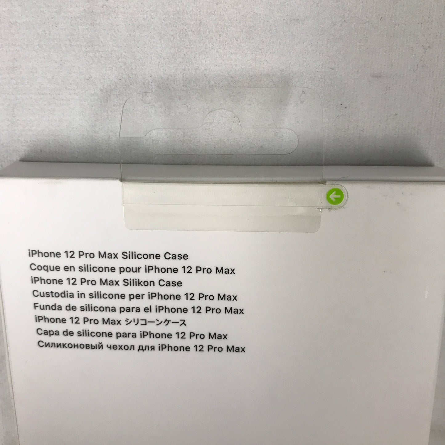 Apple iPhone 12 Pro Max Silicone Case with MagSafe - Black