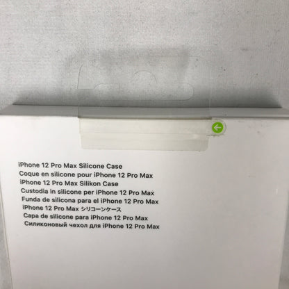 Apple iPhone 12 Pro Max Silicone Case with MagSafe - Black