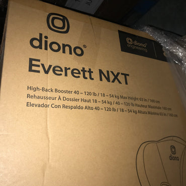 diono Everett NXT High-Back Booster - Black