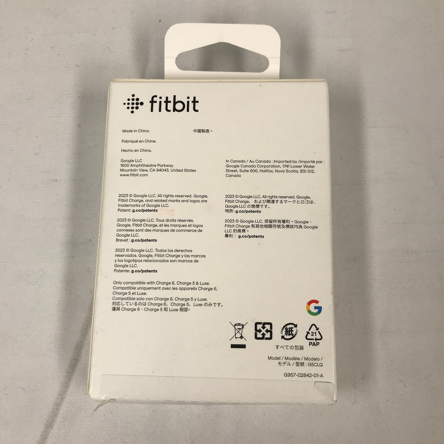 fitbit by Google Charging Cable for Charge 6, Charge 5 & Luxe