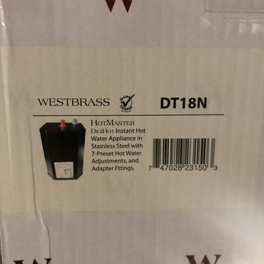Westbrass DT18N HotMaster DigiHot Digital Instant Hot Water Tank System