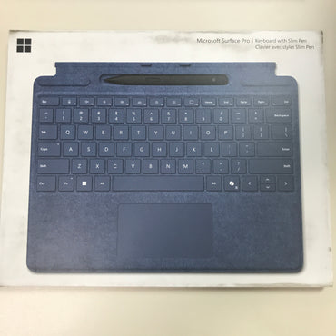 Microsoft Surface Pro 13-inch Keyboard with Slim Pen - Sapphire (English)