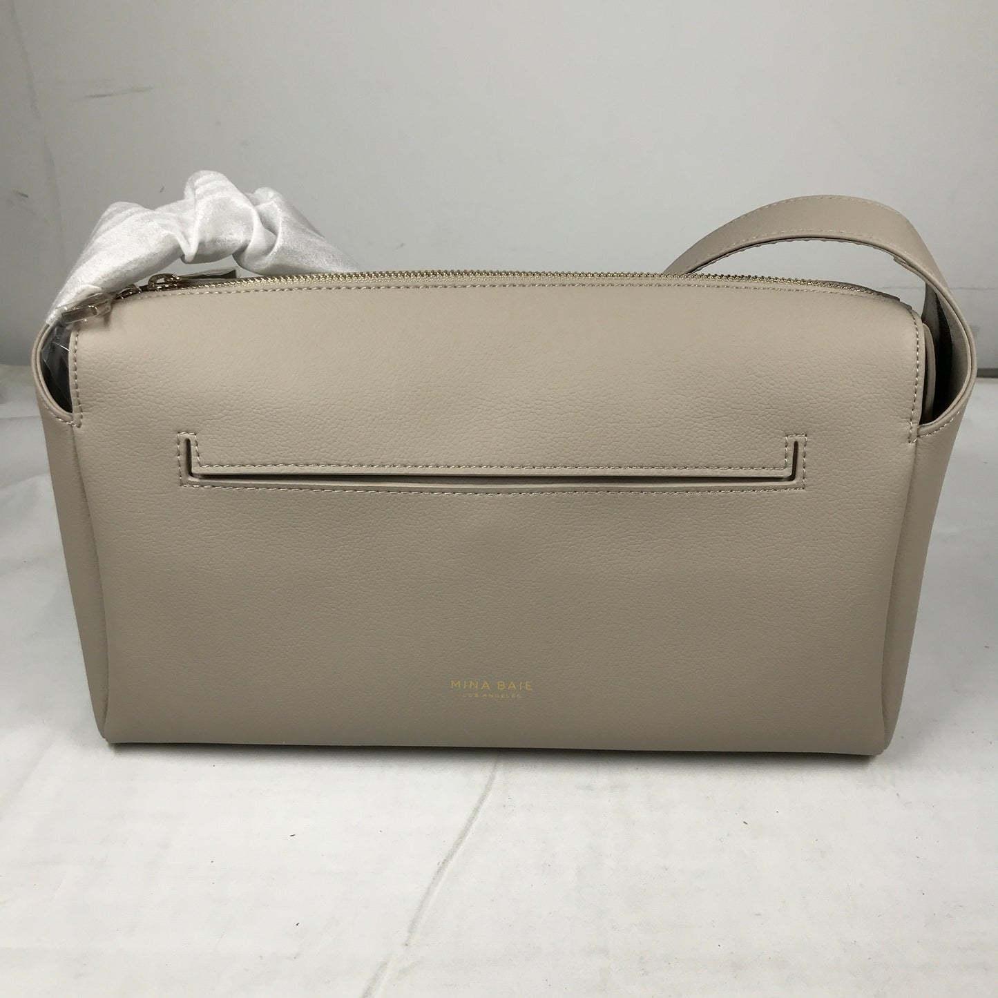 Mina Baie Stroller Caddy Vegan - Stone