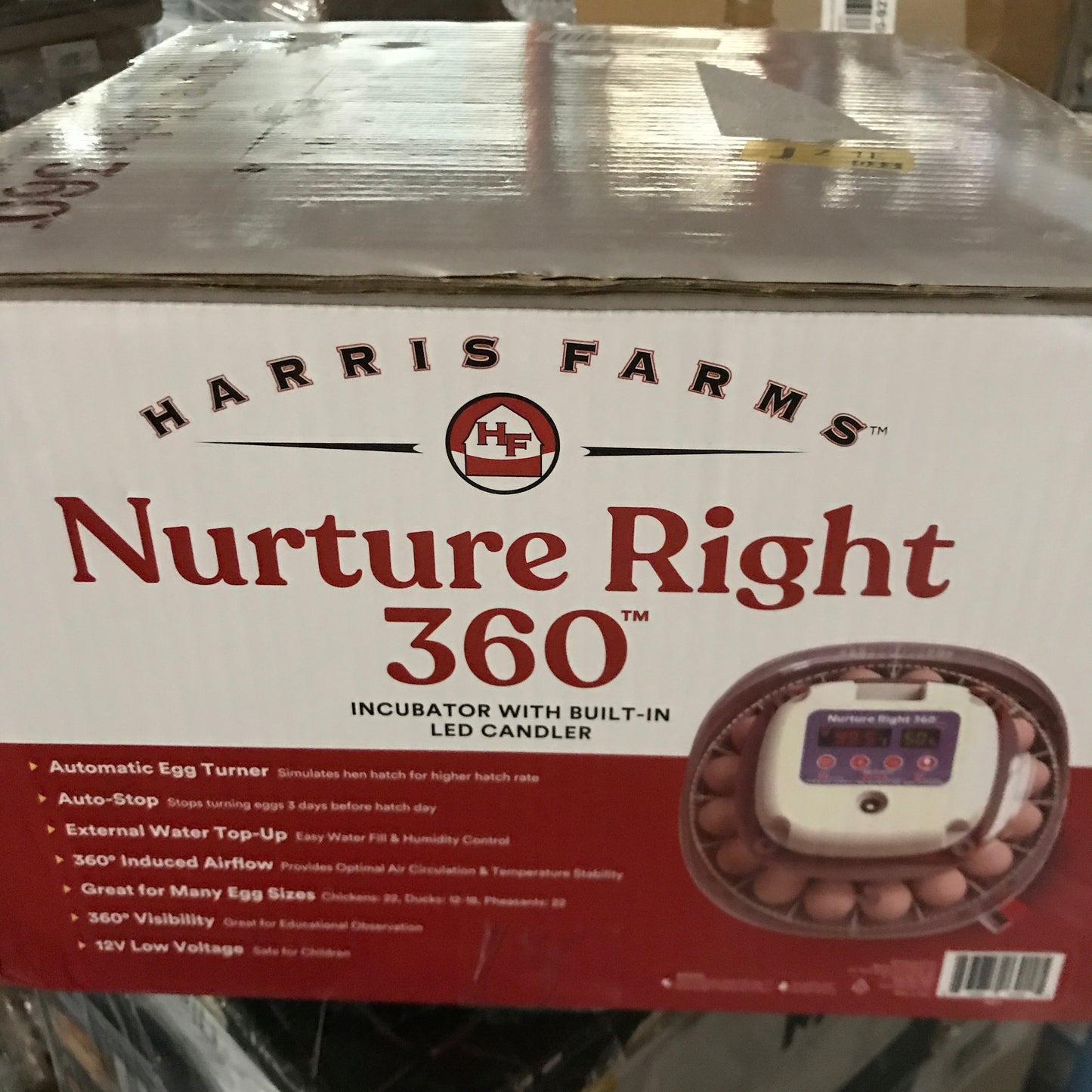 Harris Farms Nurture Right Egg Incubator for Hatching Chicks