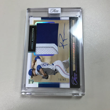 Panini Three and Two #JK-KR - Kumar Rocker 16/49