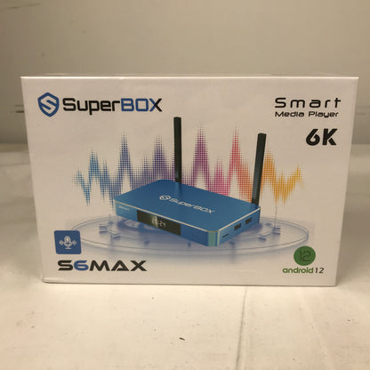 SuperBox S6 Max - 6K Smart Media Player