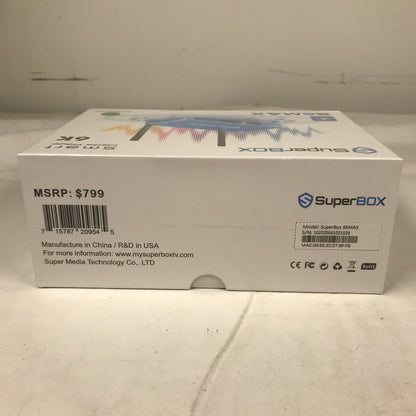 SuperBox S6 Max - 6K Smart Media Player