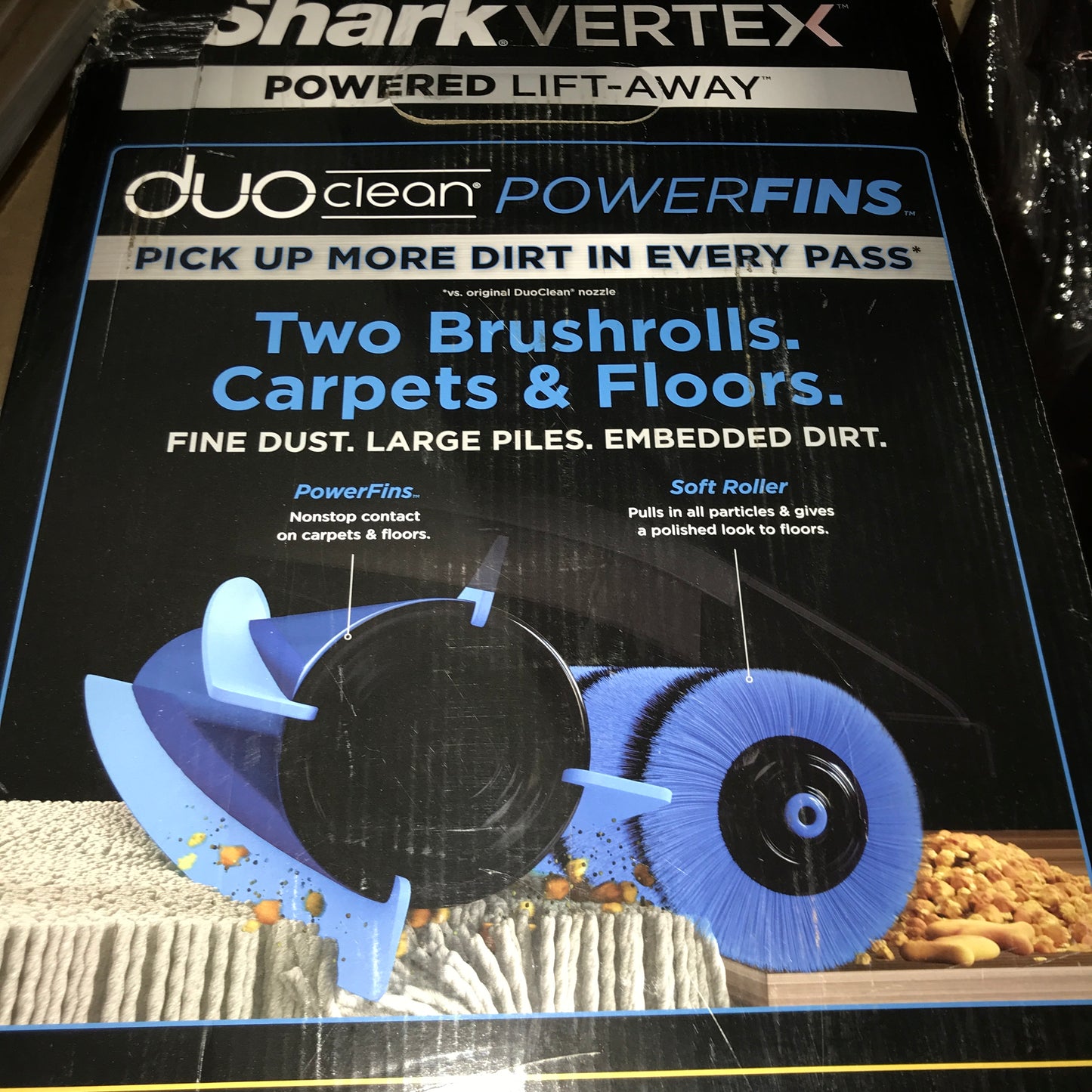 Shark Vertex DuoClean PowerFins Upright Vacuum