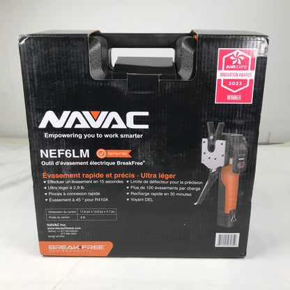 NAVAC BreakFree Power Flaring Tool - NEF6LM